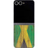 Jamaican Flag Dark Wood Galaxy Z Flip6 Skin